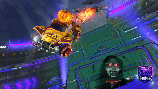 A Rocket League car design from MQstylez