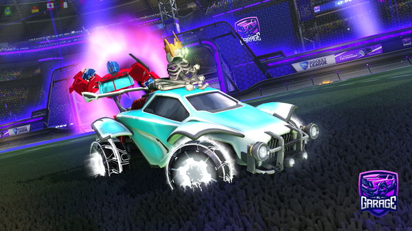 A Rocket League car design from btwahmet