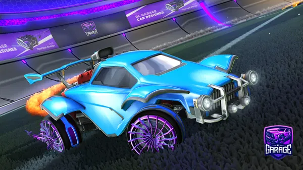 A Rocket League car design from Ali8582