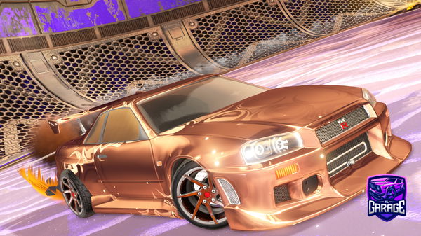 A Rocket League car design from Lesserevol