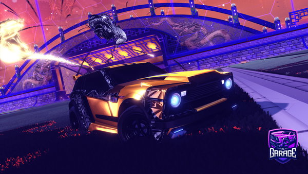 A Rocket League car design from klyan-_-4KTX