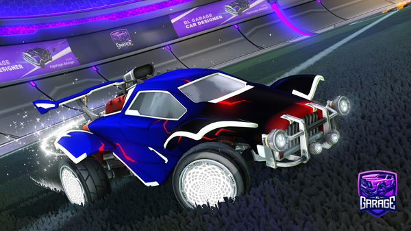 A Rocket League car design from goatee2133432