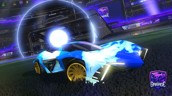 A Rocket League car design from DarthZalim