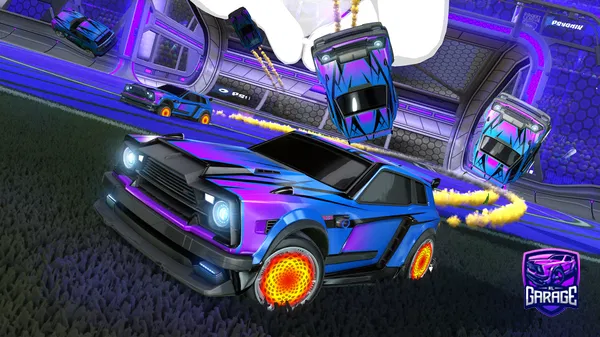 A Rocket League car design from Craxked-dec