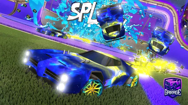 A Rocket League car design from Frozen_Panda