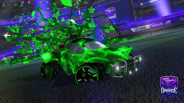 A Rocket League car design from 2C00L_4U