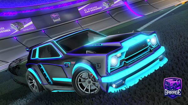 A Rocket League car design from bugxxithola