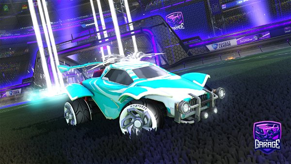 A Rocket League car design from ThunderRL_
