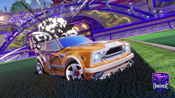 A Rocket League car design from Tengen1774