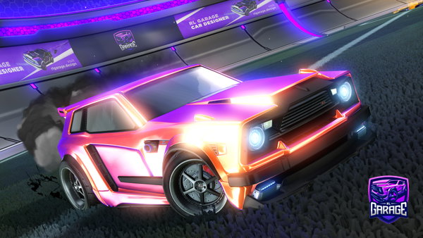 A Rocket League car design from Tm_Racky