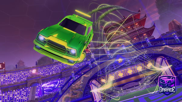 A Rocket League car design from Wrazzlee