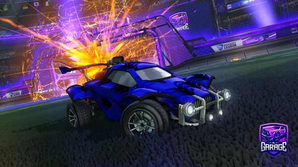 A Rocket League car design from ludwz