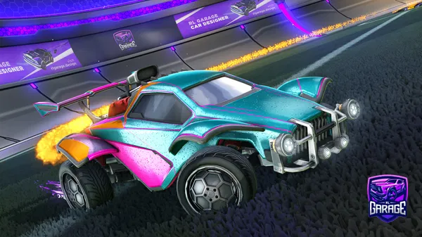 A Rocket League car design from snowierarrow547