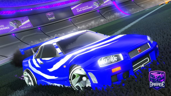 A Rocket League car design from Bigbrain1451