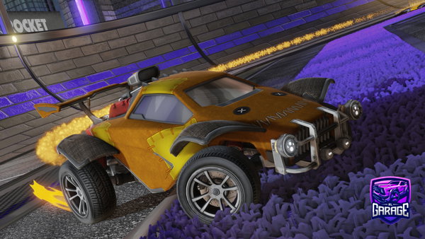 A Rocket League car design from Effalumper