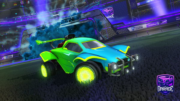 A Rocket League car design from RG09MP