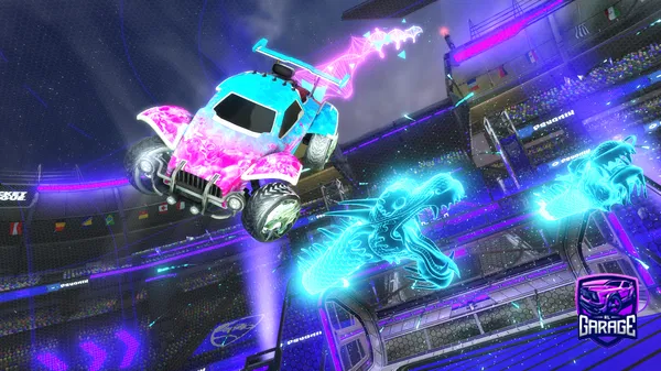 A Rocket League car design from SDsnappy