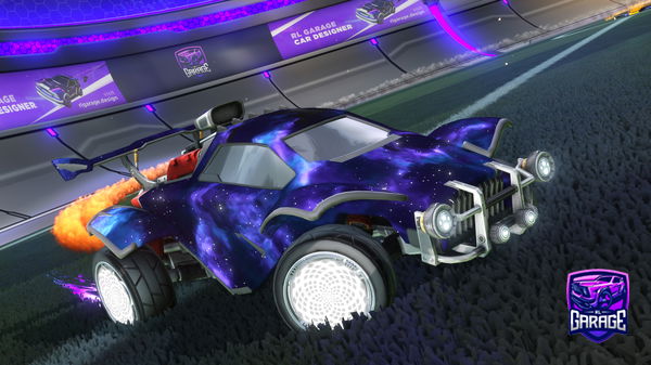 A Rocket League car design from powereset