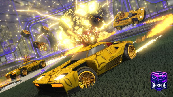 A Rocket League car design from Superfast911
