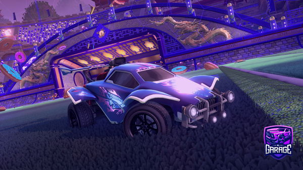 A Rocket League car design from acevvxa