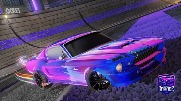 A Rocket League car design from 2K26