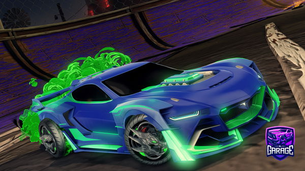 A Rocket League car design from M1CHA3L_