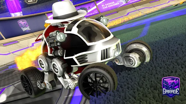 A Rocket League car design from Bronzinni007