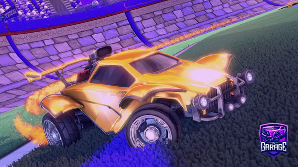 A Rocket League car design from Kuziolek