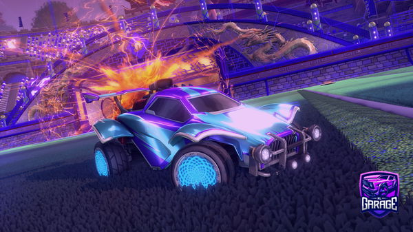 A Rocket League car design from Crazysquirrel55