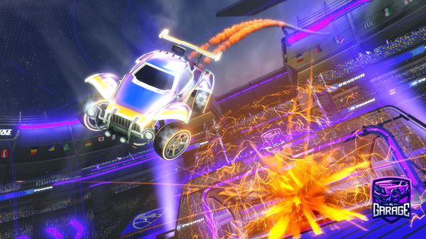 A Rocket League car design from Dannyboyman