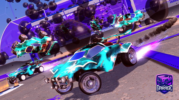 A Rocket League car design from LuNaR_Gh0st_TTV