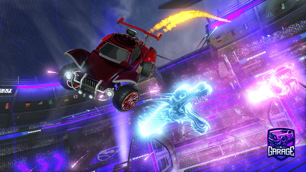 A Rocket League car design from hazzergazza