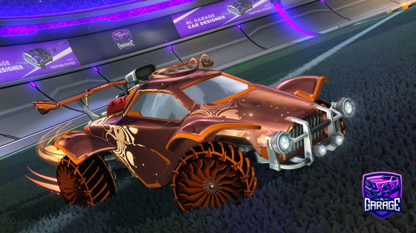 A Rocket League car design from RLgaragePRO