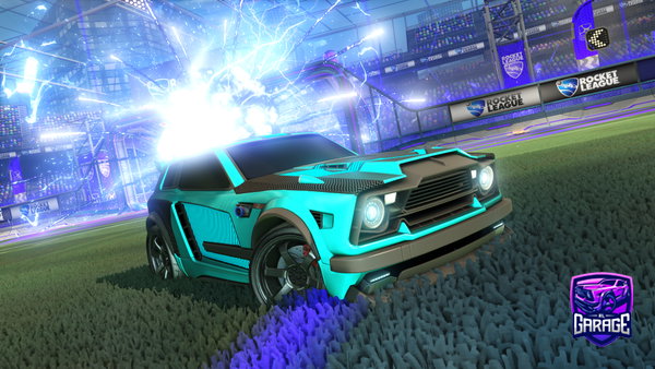 A Rocket League car design from Lionex_