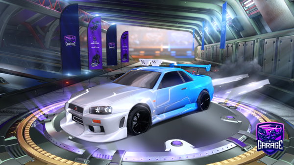 A Rocket League car design from Samograal