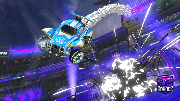 A Rocket League car design from AlwaysSmurfin96