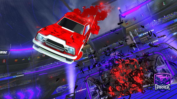 A Rocket League car design from LYNX_BTW