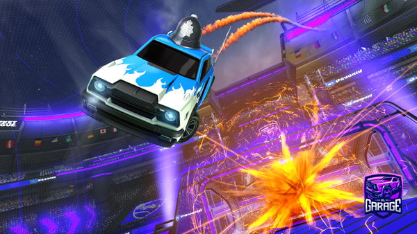 A Rocket League car design from Mert7474yasar