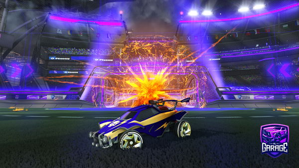 A Rocket League car design from RusinaRacing