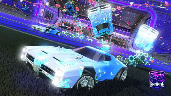 A Rocket League car design from Catsgoldfinch