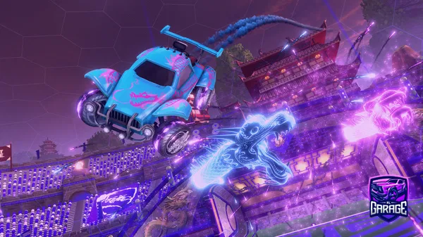 A Rocket League car design from Racing4878