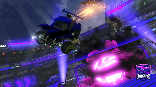 A Rocket League car design from PewPewGamer64