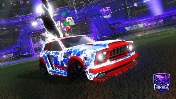 A Rocket League car design from Glodgarr