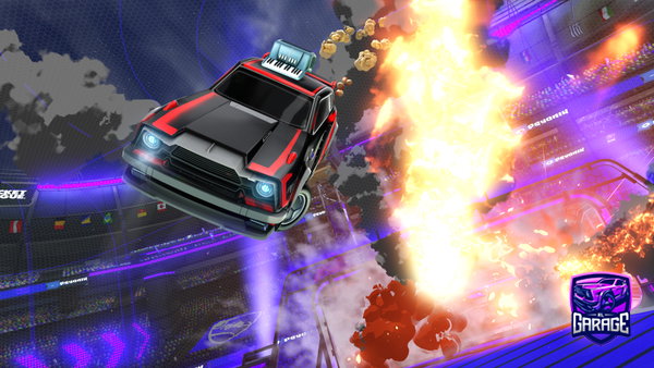 A Rocket League car design from erjoha