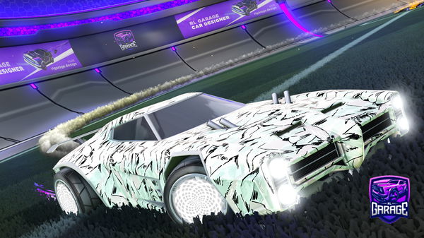 A Rocket League car design from __Juice__