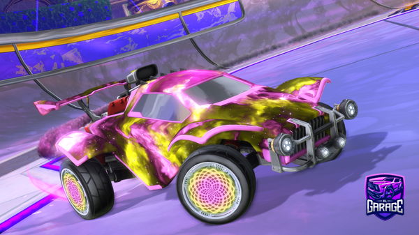 A Rocket League car design from Lucaszz