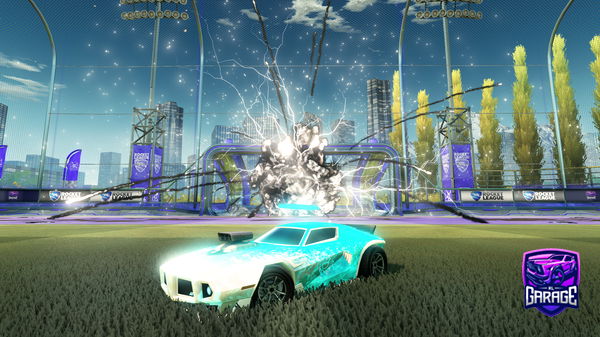 A Rocket League car design from OpaMahmoet