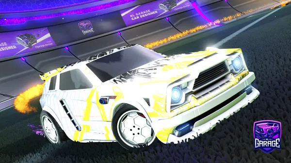 A Rocket League car design from SW_PULVZRL