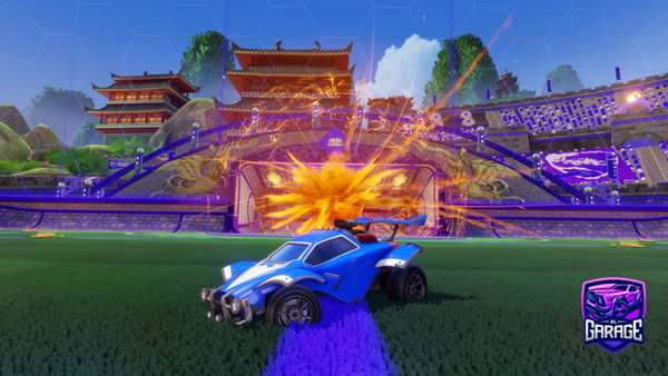 A Rocket League car design from Fan-134