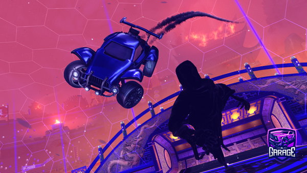 A Rocket League car design from Xleooolpp